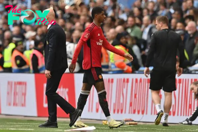 Why isn’t Marcus Rashford playing for Manchester United against Sheffield United in the Premier League?