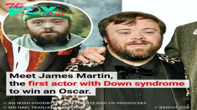 Meet James Martin, the First Actor With Down Syndrome to Win an Oscar