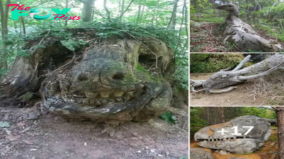 Massive Rock Formations in the Likeness of Animals and People Unearthed.