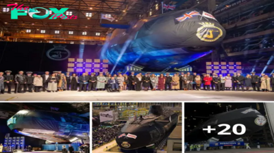 Lamz.Crowning Glory: Unveiling the Royal Navy’s Latest Astute Class Submarine in Barrow