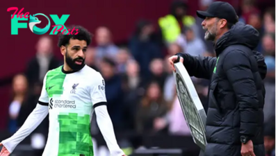 Liverpool's Premier League title hopes fade with West Ham draw as Mo Salah and Jurgen Klopp clash on sideline