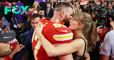 Travis Kelce Kisses Taylor Swift’s Shoulder in Sweet PDA Moment at Patrick Mahomes’ Charity Gala