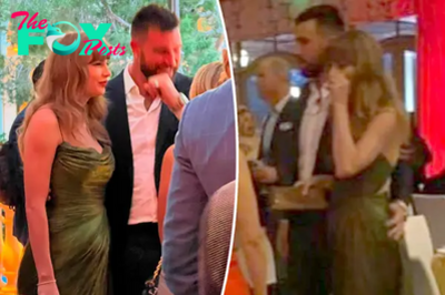 Travis Kelce grabs Taylor Swift’s backside during ‘affectionate’ gala outing
