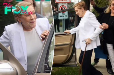 Julie Andrews, 88, looks radiant on rare shopping outing in the Hamptons