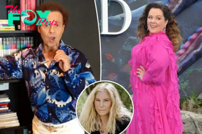 Richard Simmons slams Barbra Streisand for asking if Melissa McCarthy is using Ozempic