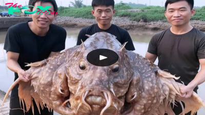 (Video) “Involuntary encounter: these individuals accidentally capture a mysterious creature in the depths of a river