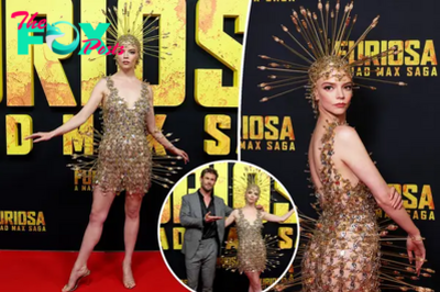 Anya Taylor-Joy is a walking weapon at ‘Furiosa: A Mad Max Saga’ premiere in spear-covered couture