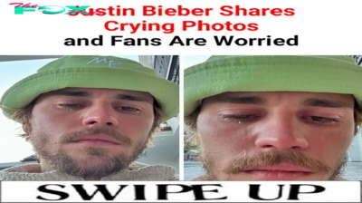 Justin Bieber Shares Crying Photos and Fans Are Worried