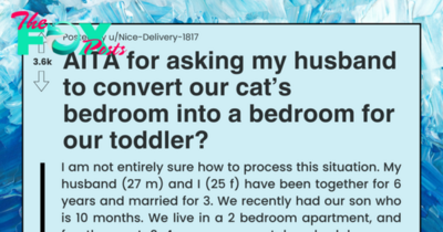 Husband Refuses To Convert The Cat’s Bedroom Into Their Toddler’s Room, Drama Ensues