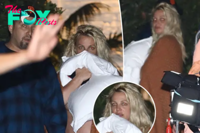 Britney Spears gets into fight with boyfriend Paul Richard Soliz at Chateau Marmont, ambulance called: She’s ‘home now and is safe’