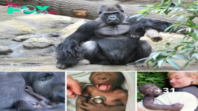 Newborn gorilla at Melboᴜrne Zoo then and now