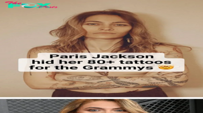 Paris Jackson Covered Her Body in Makeup to Hide Her 80+ Tattoos for the Grammys, Here’s Why