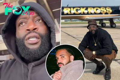 Rick Ross blames Drake after his private jet reportedly makes crash landing in Dallas