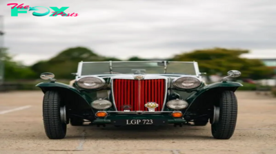 DQ The 1947 MG TC: A Timeless Icon That Captured the Spirit of the Post-War Era.