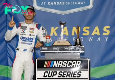 WATCH: Larson beats Buescher in closest finish in NASCAR history