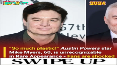 “He Has a Good Plastic Surgeon,” Mike Myers Leaves Fans Shocked in Rare Appearance