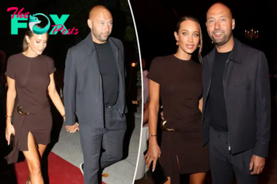 Inside Derek Jeter and wife Hannah’s romantic Formula 1 weekend date night: ‘They looked so happy’