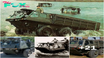 Alvis Stalwart’s River Crossing in Germany: A Remarkable Military Maneuver