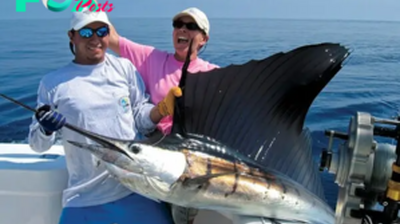 LS ””Amazing Achievement: Fisherman Lands Enormous 300kg Giant Grouper with Incredible Skill.””