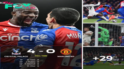Crystal Palace Dominates: Crushing Victory over United with a 4-0 Win
