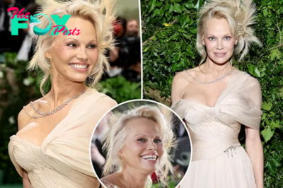 Pamela Anderson returns to makeup for Met Gala 2024: ‘The next incarnation of natural’