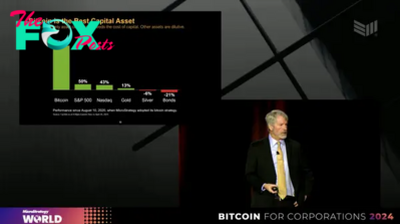 Michael Saylor Delivers Bitcoin Masterclass To Fortune 1000 Companies 