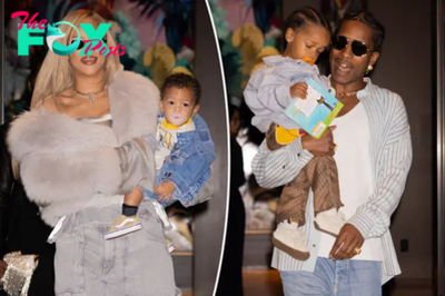 Rihanna, A$AP Rocky celebrate son RZA’s second birthday in NYC ahead of Mother’s Day