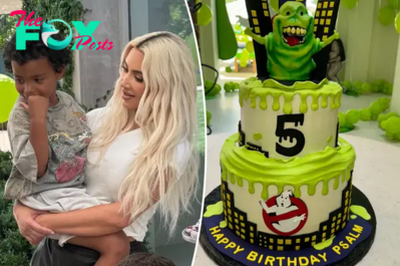 Kim Kardashian goes all out for son Psalm’s 5th birthday with lavish ‘Ghostbusters’-themed party