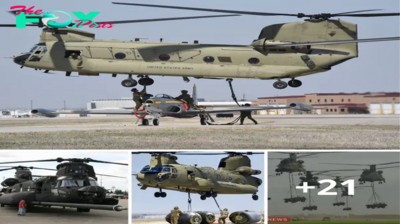 See the CH-47 Chiпook iп actioп to really appreciate its power.criss