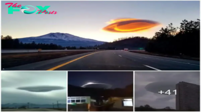 Uncommon Cloud Patterns: Are They Natural Wonders or Concealed Extraterrestrial Crafts?