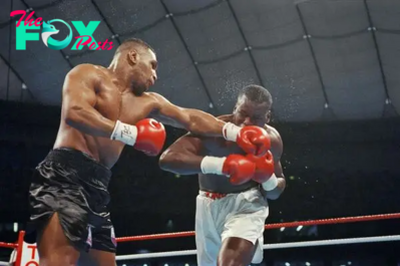 When was Mike Tyson’s last professional fight? Who was it against and who won?
