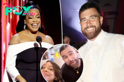 Niecy Nash, Travis Kelce hitting it off as costars of new Ryan Murphy show, ‘would not stop laughing’