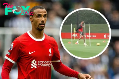 Joel Matip takes big step in injury recovery as Liverpool exit looms