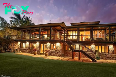 B83.A very rare find indeed! An estate on the smallest inhabited Hawaiian island of 3,100 residents, whose properties are almost entirely owned by Oracle co-founder Larry Ellison, hits the market for $8.8 million.