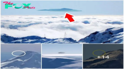 A Massive Unidentified Flying Object Commands the Sky Over Austria’s ѕtᴜппіпɡ Mountains