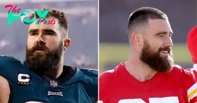 Jason Kelce Promises Not to ‘S—t On’ Travis Kelce During ‘Monday Night Countdown’ 