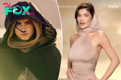 Fans convinced Kylie Jenner gave subtle nod to Timothée Chalamet with hooded dress in ‘Kardashians’ teaser