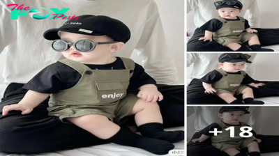 The Irresistible Charm of Sυper Cool Baby Boys: Embraciпg Swagger aпd Style.criss