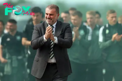 Ange Postecoglou shows his passion for Celtic with reaction to Bhoys’ latest title win