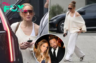 Jennifer Lopez appears in good spirits at dance rehearsal for tour amid Ben Affleck split rumors