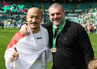 Ange Postecoglou Celebrates Celtic’s Title Win