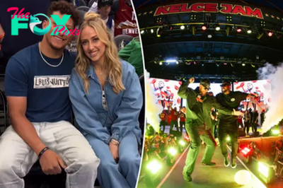 Brittany and Patrick Mahomes make surprise appearance at Kelce Jam, spotted dancing on stage with Travis Kelce