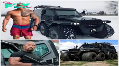 The Rock’s Passion for Off-Road Cars: Adds the Mighty Avtoros Shaman 8×8 to His Collection. nobita