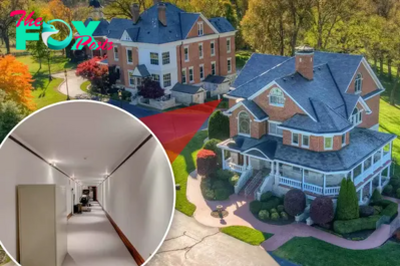 B83.Mansions connected by an underground tunnel are up for sale for $3.1 million.