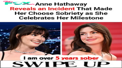 Anne Hathaway Reveals an Incident That Made Her Choose Sobriety as She Celebrates 5-Year Milestone