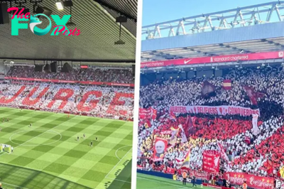 Jurgen Klopp’s sensational mosaic revealed at Anfield – 24,000 fans involved!