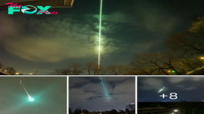 Green Fireball Photographed in the Sky Just Hours Before Mysterious Collision with US Lake