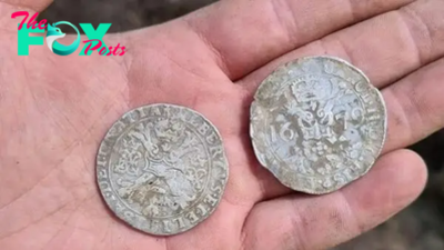 Metal detectorists unearth 300-year-old coin stash hidden by legendary Polish con man