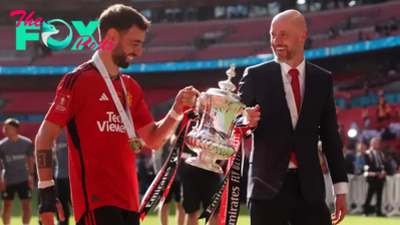 Erik ten Hag 'very proud of players and staff' after FA Cup win while Man United future remains uncertain