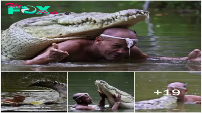 ST “Enduring Friendship: Man Saves a Dying Crocodile, Sparking an Inspiring 20-Year Bond” ST